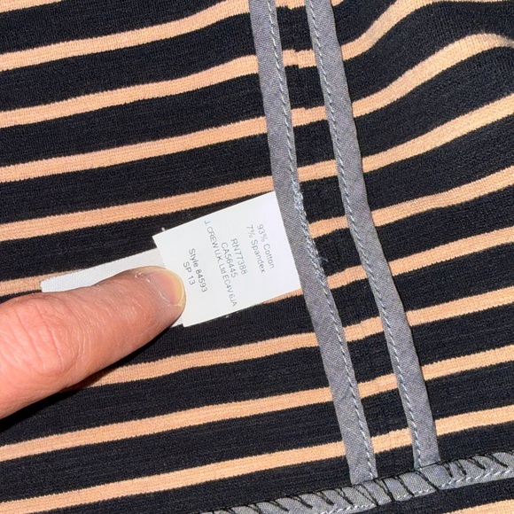 J. Crew Black and Camel Striped Blazer - Picture 8 of 8